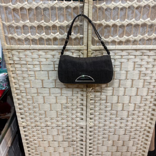 정품 디올 데님 말릭스 숄더백 팝니다