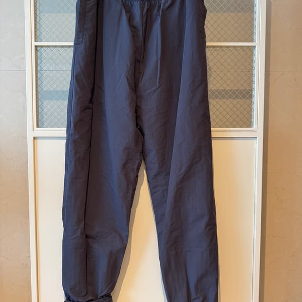 와이프로젝트 커프 트랙 데님 팬츠 네이비