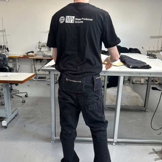 MPa BAG PANTS (BLACK)