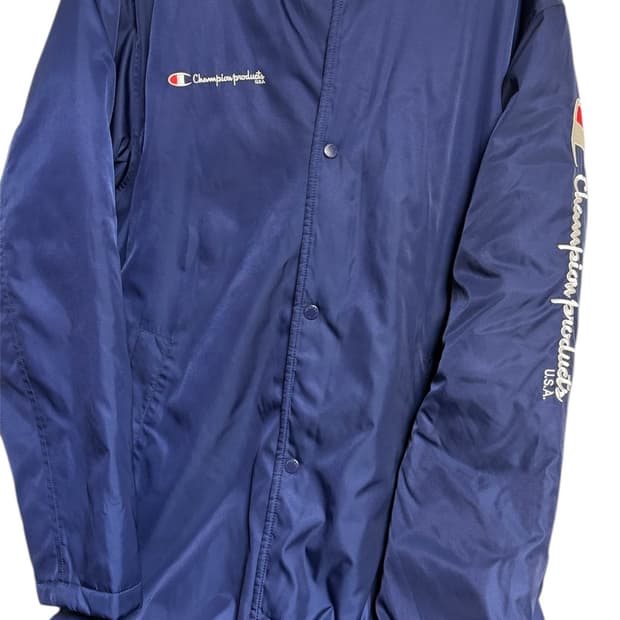 [XL]슈프림 x 챔피온 스타디움 파카 네이비