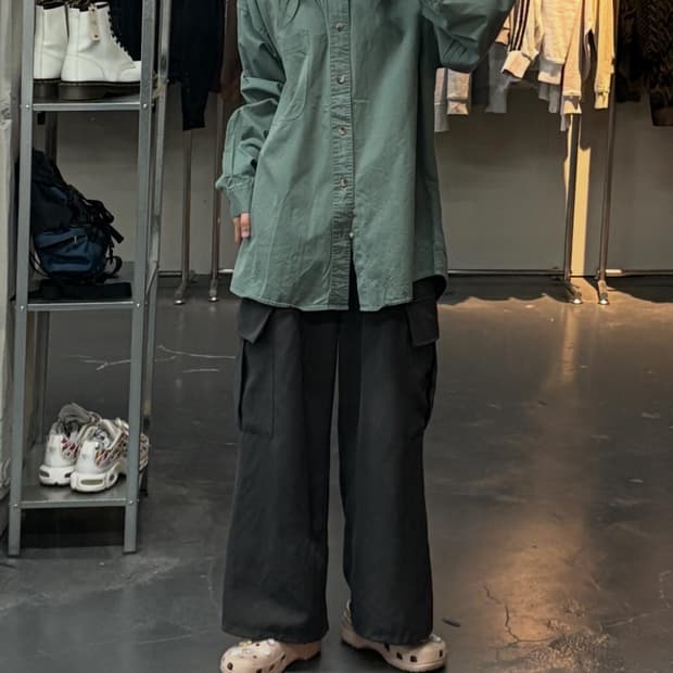 폴로랄프로렌 그린 포켓 셔츠 A2951