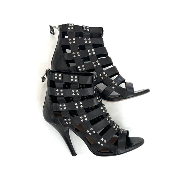 발망 2008SS 데카르넹 스터드 글레디에이터 힐 부츠