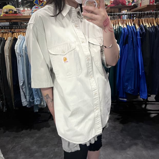  [IM] Carhartt 칼하트 셔츠 베이지