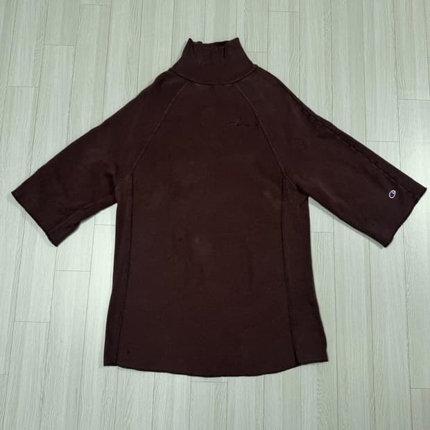 챔피온 기모 나그랑 7부소매 맨투맨 원피스