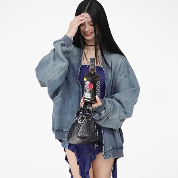 bulletnini 오버핏 청자켓/데님자켓