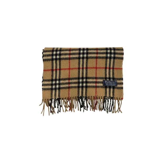 버버리 정품 램스울 노바체크 머플러 목도리 스카프