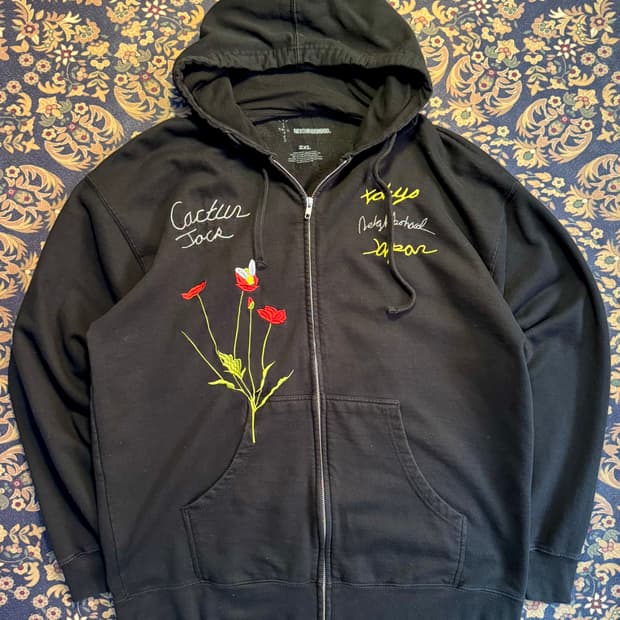 네이버후드X캑터스 잭 후드집업