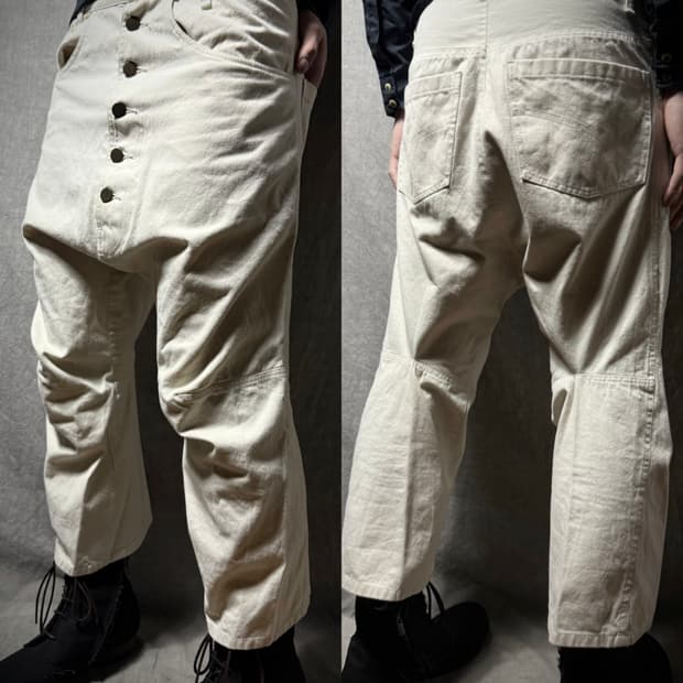 Christopher Nemeth Drop Crotch Pants