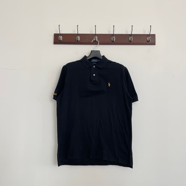 폴로 랄프로렌 블랙 PK 반팔 티셔츠
