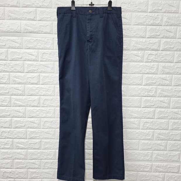 택포) 32인치 칼하트 네이비 작업 바지 