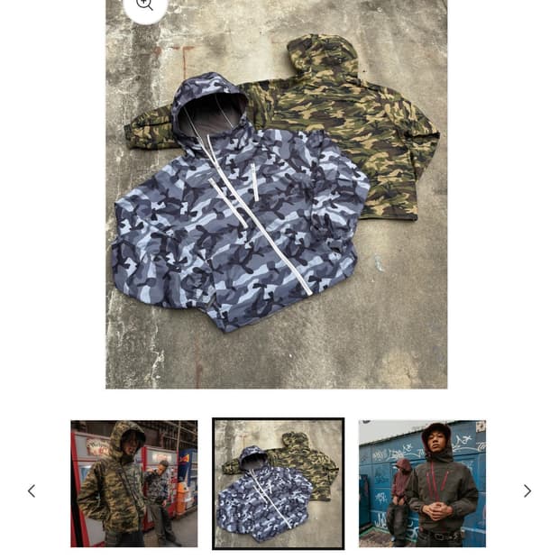 Belvet 리버시블 나일론 자켓