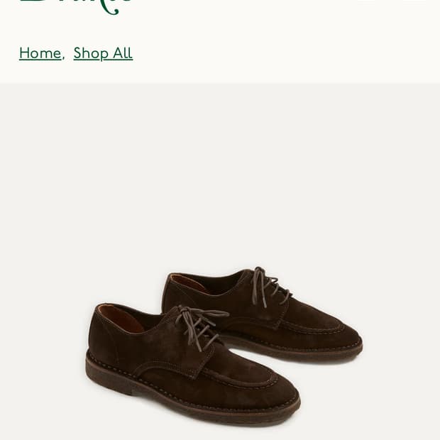 [8]드레익스 Crosby Moc-Toe Chukka 토바코