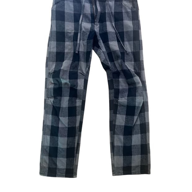 리 체크패턴 팬츠