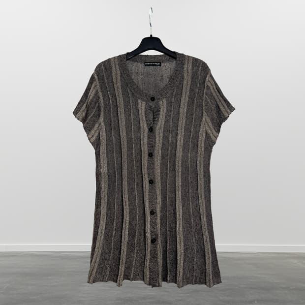 PURSUIT DE IDEAL 반팔 니트 가디건 