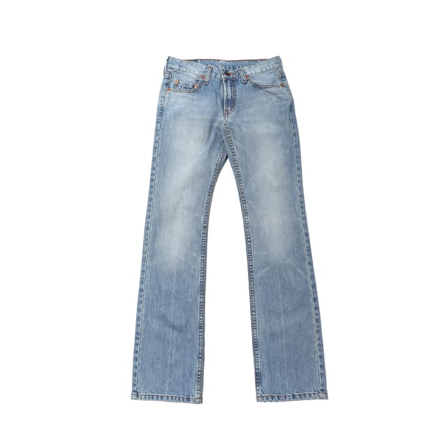 LEVIS 599 연청 세미 부츠컷 women 26