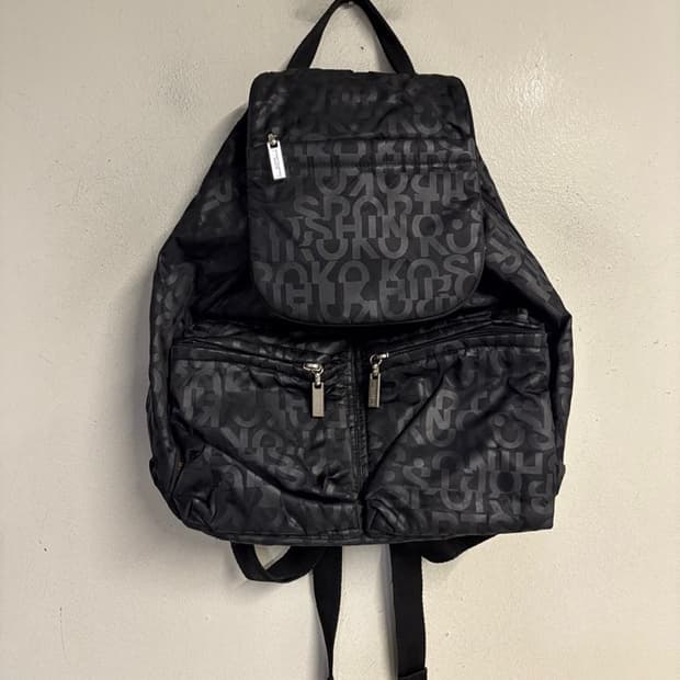 HIROKO KOSHINO SPORTS Logo Backpack 