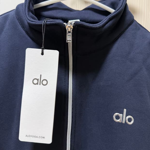 알로 오버핏 기모반집업 맨투맨M