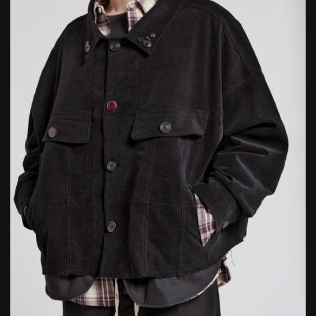 아노니모 코듀로이 셔츠 지켓 (주우재 착용)