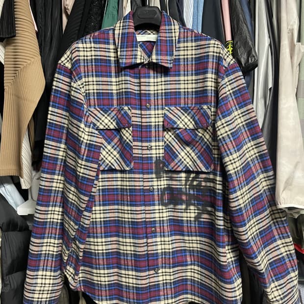 [m] 오프화이트 셔츠자켓