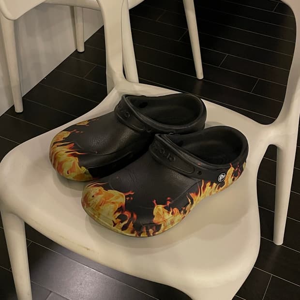 crocs flame 크록스 