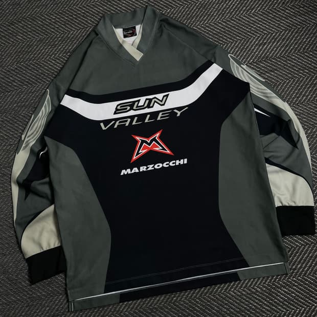 USA 올드스쿨 Sunvalley 마르조키 레이싱 져지 탑  y 3973