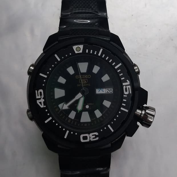 (새상품) 세이코 프랑켄몬스터 블랙