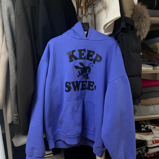 컬렉트피시스 킵 스위트 후드 퍼플 XL