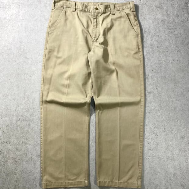 [38] Carhartt 칼하트 트윌코튼 와이드 팬츠