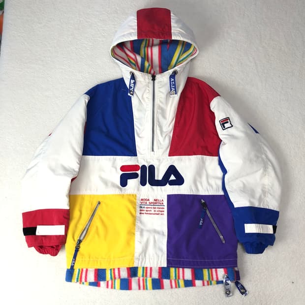 1990s 필라 올드스쿨 아노락 