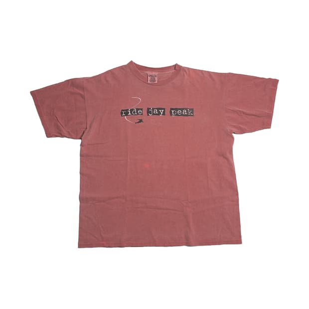 90‘s ‘ride jay peak’ 빈티지 티셔츠