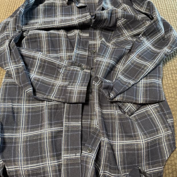 피그먼트 체크셔츠 FREE