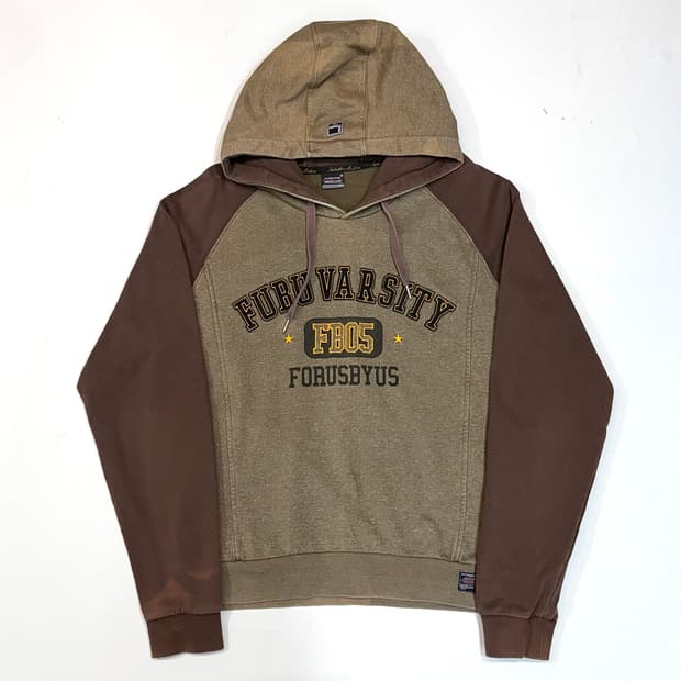 후부 FUBU 더 컬렉션 빈티지 스웻 후드 티셔츠 (XL)