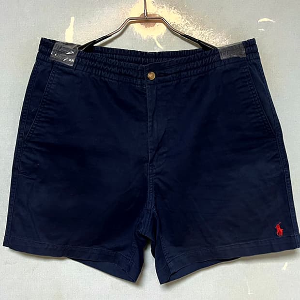 POLO 폴로 남자 반바지 프랩스터 네이비 여름 솔리드 M 30-32