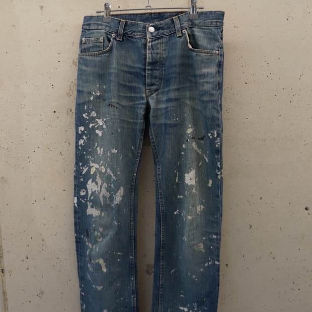 [30] Helmut Lang 1998 OG 페인터 데님