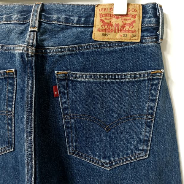 리바이스 505 청바지 32