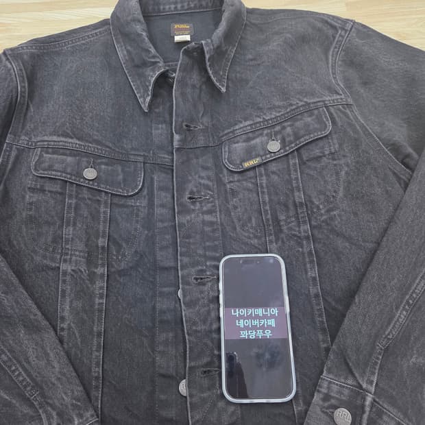 RRL lot271 블랙 데님자켓 새제품 팔아요