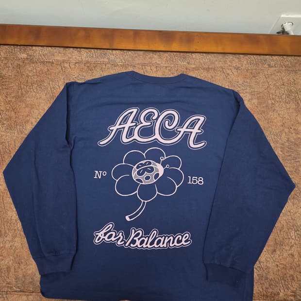 에이카화이트 롱슬리브 L