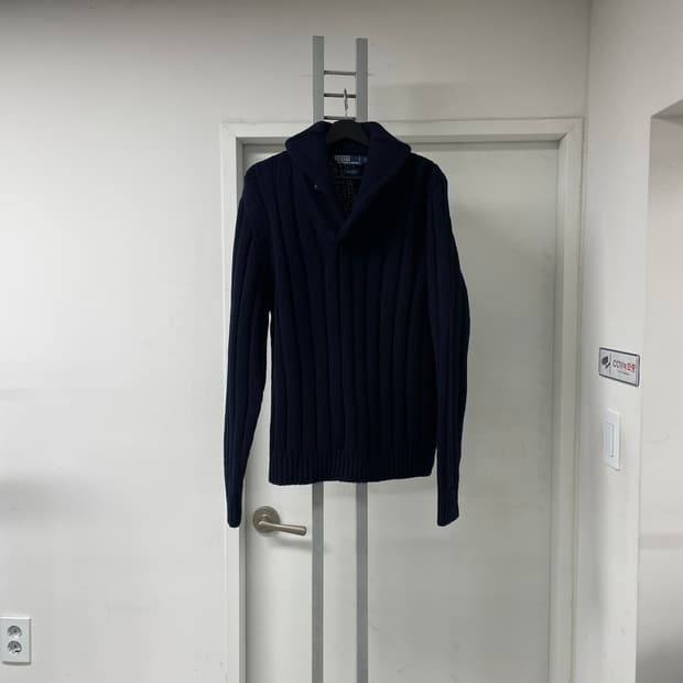 폴로 랄프로렌 숄카라 헤비 니트 L