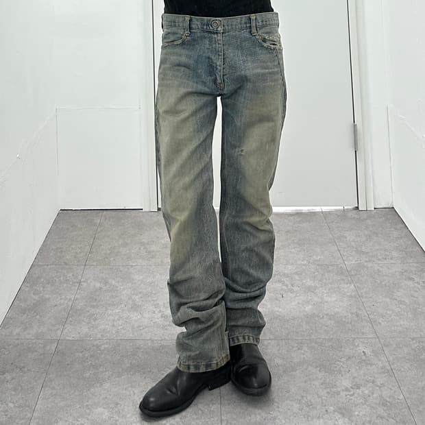 Sand Washed Vintage Denim