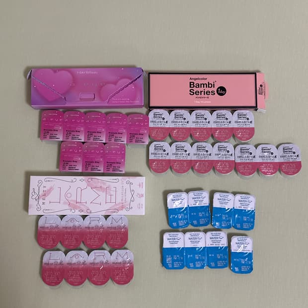 -2.5 렌즈 끼시는 분!! 일본렌즈