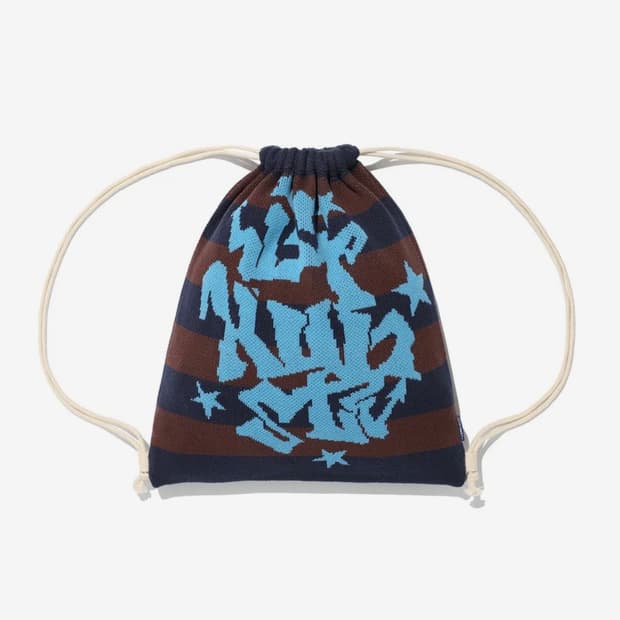 이스터쿤스트 STRIPE KNIT GYM SACK