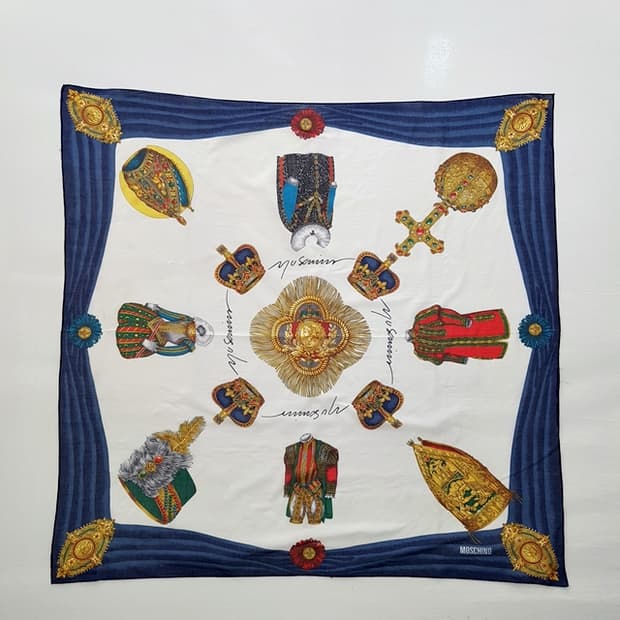 MOSCHINO 모스키노 코튼 스카프