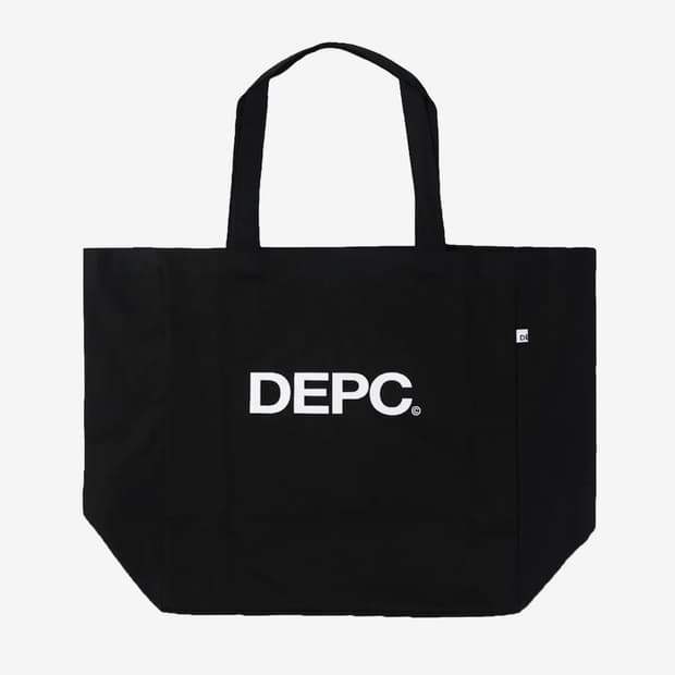 뎁크 로고 에코백 블랙 LOGO ECO BAG BLACK