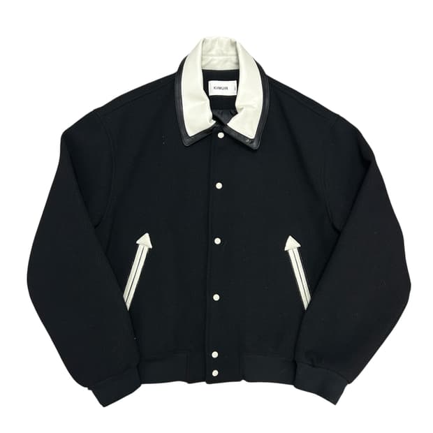 키뮤어 오버핏 레더넥 자켓(L)