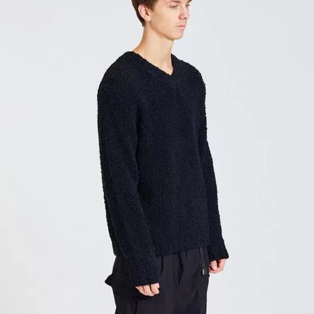 선플라워 아스케 스웨터 블랙 (M)