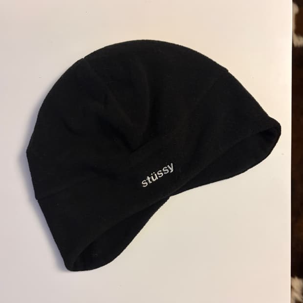 스투시 플리스 비니