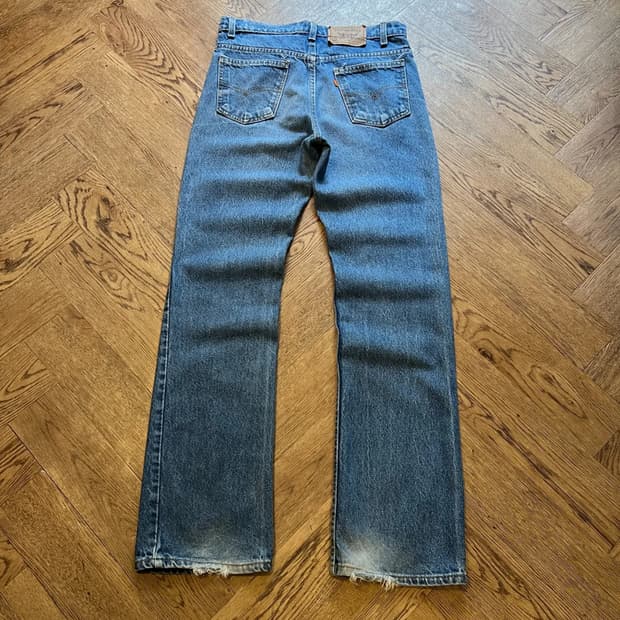 [32]90s 리바이스 USA Made 오랜지탭 517 데님팬츠 L158