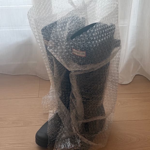 헌터 롱레인 부츠