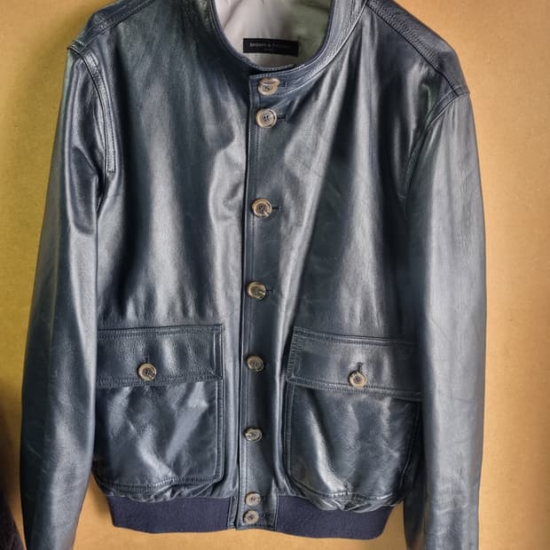 베나코 앤 폰타나 남성 양가죽 자켓 