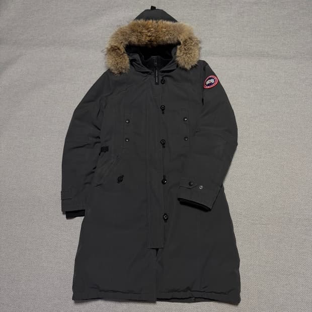 캐나다구스 우먼스 퍼 롱패딩 XS